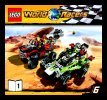 Notice / Instructions de Montage - LEGO - 8864 - Desert of Destruction: Page 1