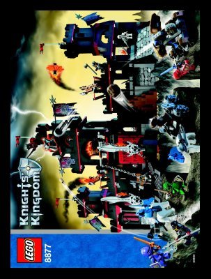 Notice / Instructions de Montage - LEGO - 8877 - Vladek's Dark Fortress: Page 1