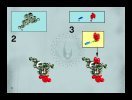 Notice / Instructions de Montage - LEGO - 8901 - Hakann: Page 4