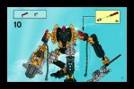 Notice / Instructions de Montage - LEGO - 8912 - Toa Hewkii: Page 17