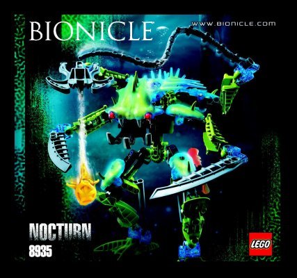 Notice / Instructions de Montage - LEGO - 8935 - Nocturn: Page 1