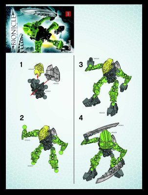 Notice / Instructions de Montage - LEGO - 8944 - Tanma: Page 1