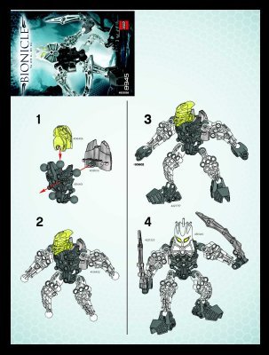 Notice / Instructions de Montage - LEGO - 8945 - Solek: Page 1