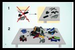 Notice / Instructions de Montage - LEGO - 8952 - Mutran and Vican: Page 2