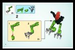 Notice / Instructions de Montage - LEGO - 8952 - Mutran and Vican: Page 4