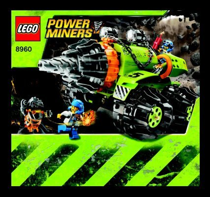 Notice / Instructions de Montage - LEGO - 8960 - Thunder Driller: Page 1