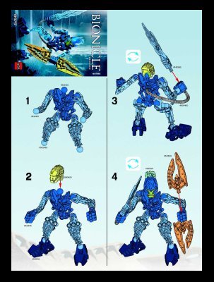 Notice / Instructions de Montage - LEGO - 8975 - Berix: Page 1