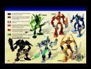 Notice / Instructions de Montage - LEGO - 8989 - Mata Nui: Page 28