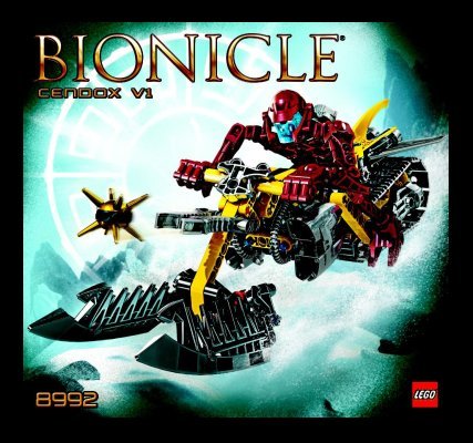 Notice / Instructions de Montage - LEGO - 8992 - Cendox V1: Page 1