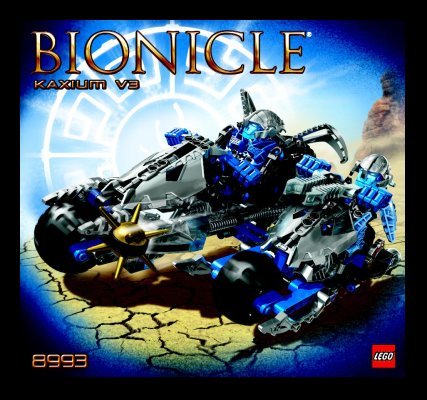 Notice / Instructions de Montage - LEGO - 8993 - Kaxium V3: Page 1