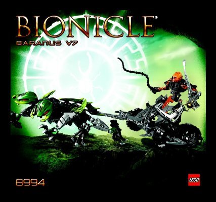 Notice / Instructions de Montage - LEGO - 8994 - Baranus V7: Page 1