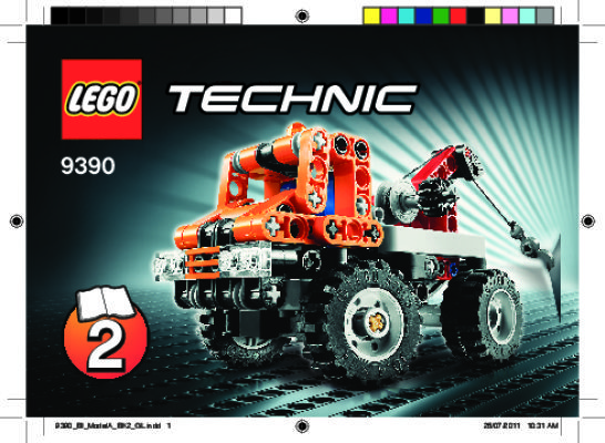 Notice / Instructions de Montage - LEGO - 9390 - Mini Tow Truck: Page 1