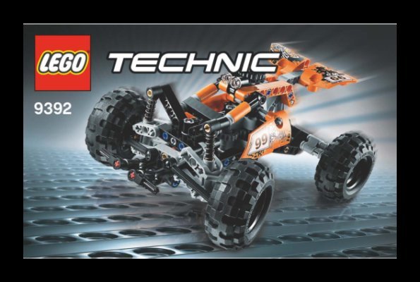 Notice / Instructions de Montage - LEGO - 9392 - Quad Bike: Page 1