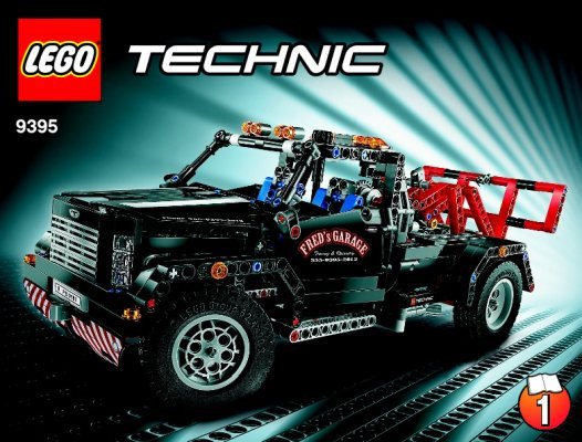 Notice / Instructions de Montage - LEGO - 9395 - Pick-up Tow Truck: Page 1