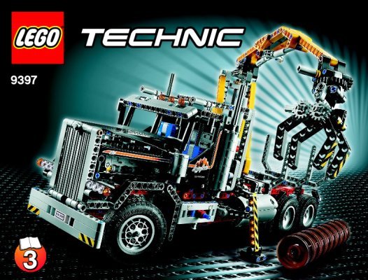 Notice / Instructions de Montage - LEGO - 9397 - Logging Truck: Page 1