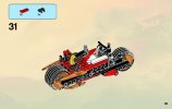 Notice / Instructions de Montage - LEGO - 9441 - Kai's Blade Cycle: Page 39