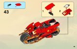 Notice / Instructions de Montage - LEGO - 9441 - Kai's Blade Cycle: Page 59