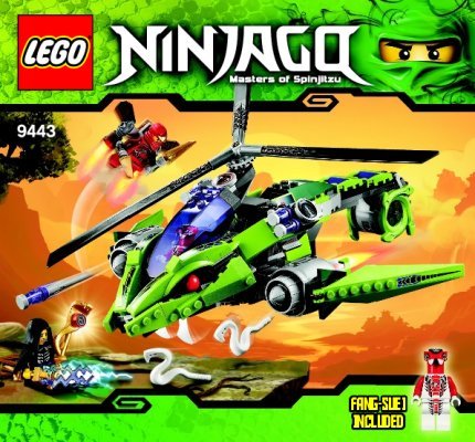 Notice / Instructions de Montage - LEGO - 9443 - Rattlecopter: Page 1