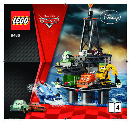 Notice / Instructions de Montage - LEGO - 9486 - Oil Rig Escape: Page 1