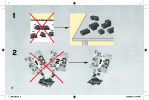 Notice / Instructions de Montage - LEGO - 9491 - Geonosian™ Cannon: Page 2