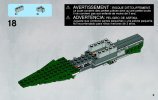 Notice / Instructions de Montage - LEGO - 9498 - Saesee Tiin's Jedi Starfighter™: Page 3