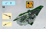 Notice / Instructions de Montage - LEGO - 9498 - Saesee Tiin's Jedi Starfighter™: Page 39