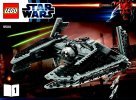 Notice / Instructions de Montage - LEGO - 9500 - Sith™ Fury-class Interceptor™: Page 1