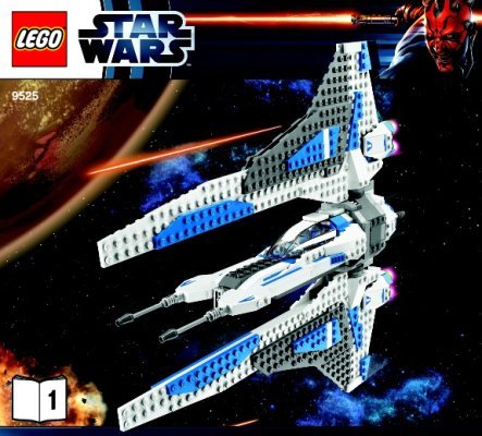 Notice / Instructions de Montage - LEGO - 9525 - Pre Vizsla's Mandalorian™ Fighter: Page 1