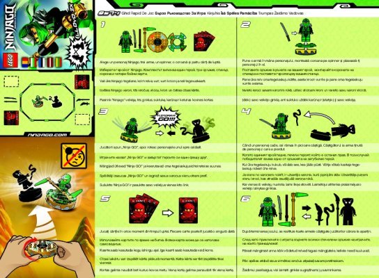 Notice / Instructions de Montage - LEGO - 9574 - Lloyd ZX: Page 1