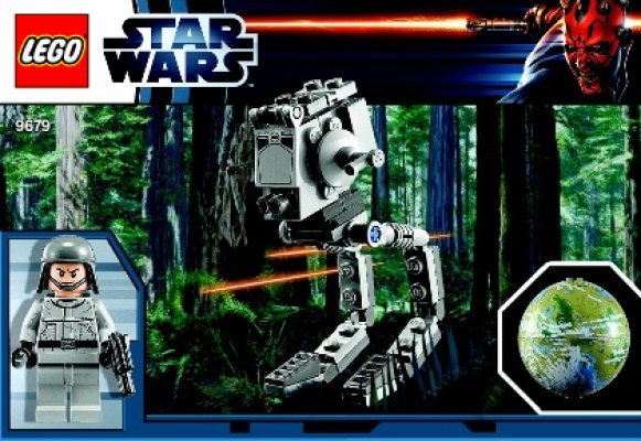 Notice / Instructions de Montage - LEGO - 9679 - AT-ST™ & Endor™: Page 1