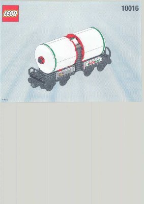 Notice / Instructions de Montage - LEGO - 10016 - TANK WAGON: Page 1