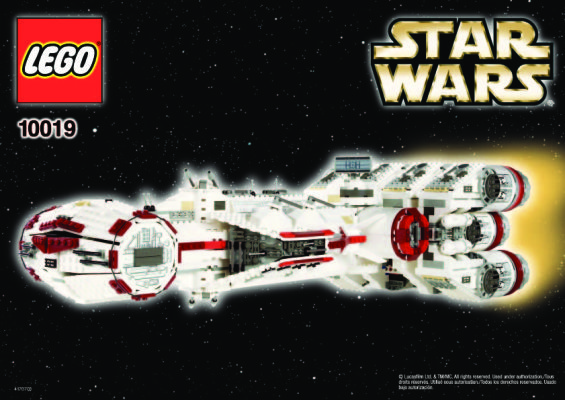 Notice / Instructions de Montage - LEGO - 10019 - REBEL BLOCKADE RUNNER: Page 1