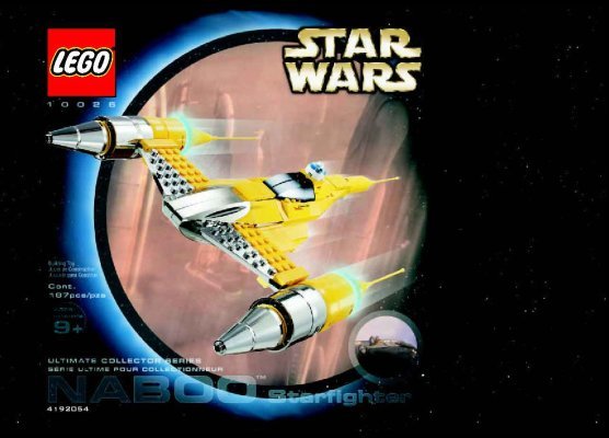 Notice / Instructions de Montage - LEGO - 10026 - NABOO FIGHTERTM: Page 1