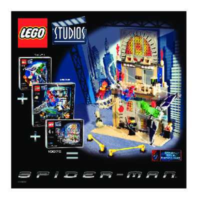 Notice / Instructions de Montage - LEGO - 10075 - SPIDERMAN EXPANSION PACK: Page 1