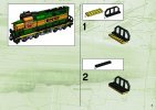 Notice / Instructions de Montage - LEGO - 10133 - Burlington Northern Santa Fe Locomotive: Page 3