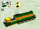 Notice / Instructions de Montage - LEGO - 10133 - Burlington Northern Santa Fe Locomotive: Page 22