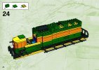 Notice / Instructions de Montage - LEGO - 10133 - Burlington Northern Santa Fe Locomotive: Page 24