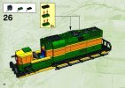 Notice / Instructions de Montage - LEGO - 10133 - Burlington Northern Santa Fe Locomotive: Page 26