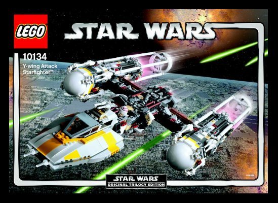 Notice / Instructions de Montage - LEGO - 10134 - Y-wing Attack Starfighter™: Page 1