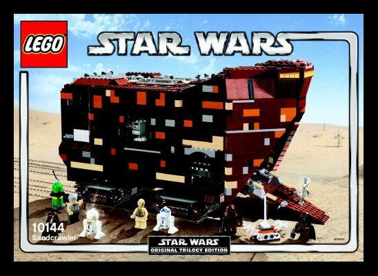 Notice / Instructions de Montage - LEGO - 10144 - Sandcrawler™: Page 1