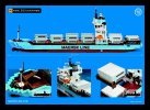 Notice / Instructions de Montage - LEGO - 10152 - Maersk Sealand Container Ship: Page 56