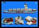 Notice / Instructions de Montage - LEGO - 10155 - Maersk Line Container Ship: Page 56