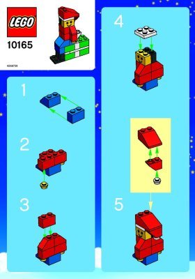 Notice / Instructions de Montage - LEGO - 10165 - Elf Boy: Page 1