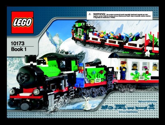 Notice / Instructions de Montage - LEGO - 10173 - Holiday Train: Page 1