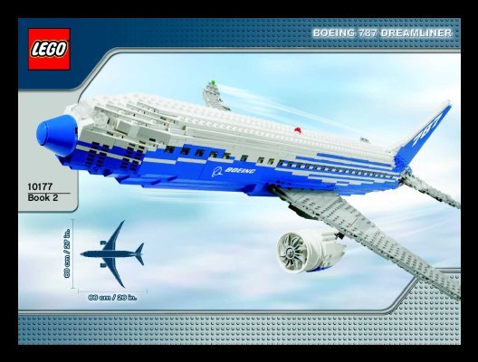 Notice / Instructions de Montage - LEGO - 10177 - Boeing 787 Dreamliner: Page 1