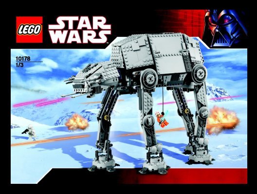 Notice / Instructions de Montage - LEGO - 10178 - Motorized Walking AT-AT™: Page 1