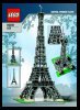 Notice / Instructions de Montage - LEGO - 10181 - The Eiffel Tower 1:300: Page 1