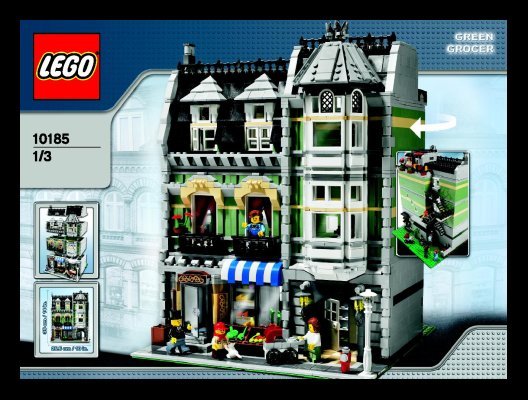 Notice / Instructions de Montage - LEGO - 10185 - Green Grocer: Page 1