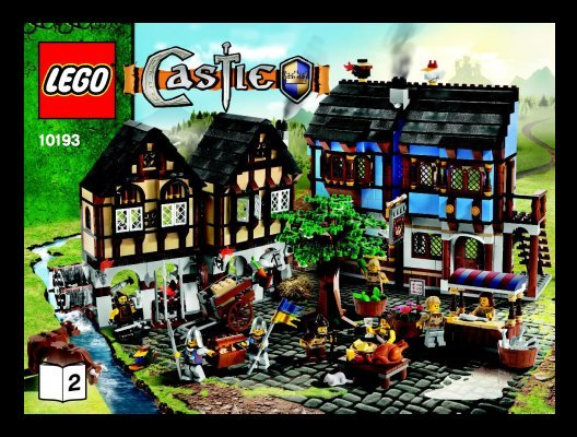 Notice / Instructions de Montage - LEGO - 10193 - Medieval Market Village: Page 1