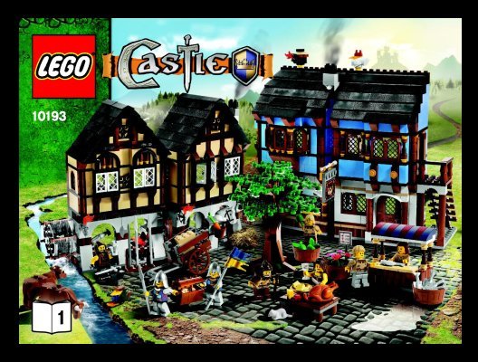 Notice / Instructions de Montage - LEGO - 10193 - Medieval Market Village: Page 1